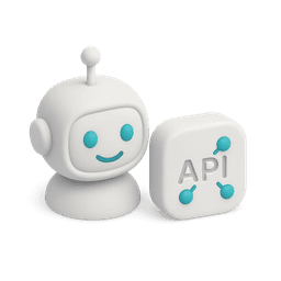 Abstract agent head with checkmark.