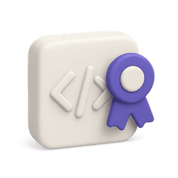 Code brackets and ribbon