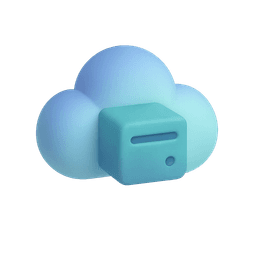 Cloud with server box